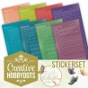 (CHSTS038)Creative Hobbydots stickerset 38