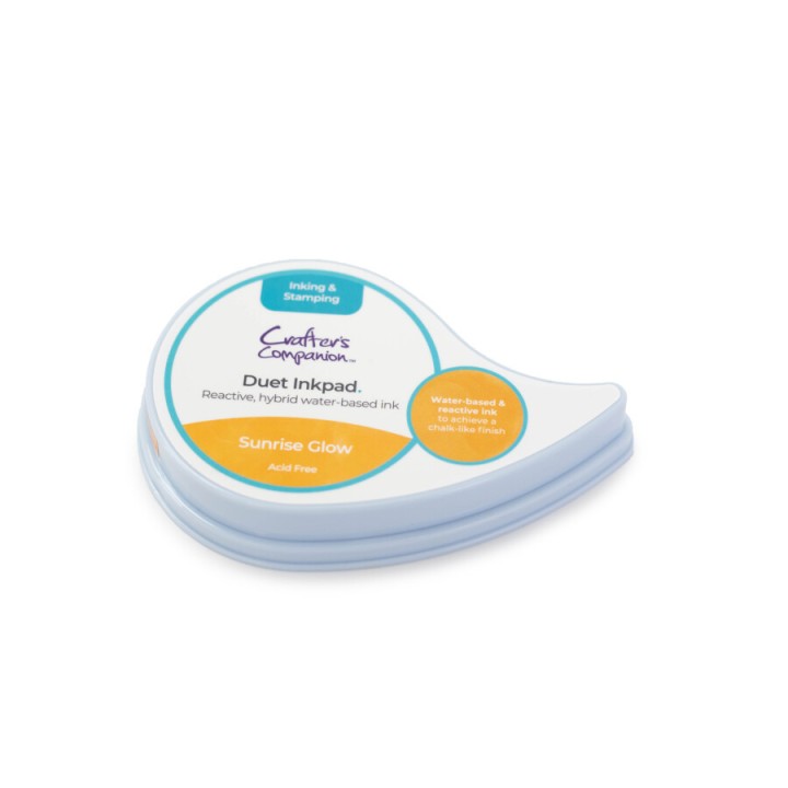 (CC-IP-DUET-SUGL)Crafter's Companion Duet Inkpad Sunrise Glow