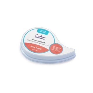 (CC-IP-DUET-ROAP)Crafter's Companion Duet Inkpad Rosy Apple