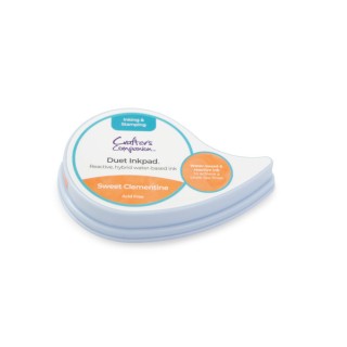 (CC-IP-DUET-SWCL)Crafter's Companion Duet Inkpad Sweet Clementine