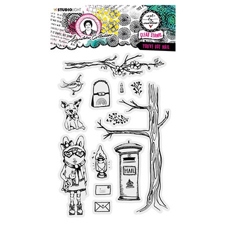 (ABM-SI-STAMP472)Studio light clear stamp You've got mail Signature Collection nr.472