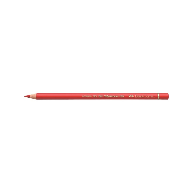 (121)Crayon FC Polychromos rouge géranium clair