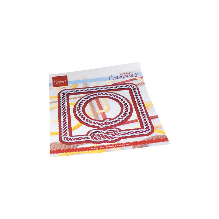 (LR0812)Creatables Rope frames - Square & Circle