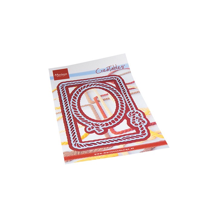 (LR0813)Creatables Rope frames - Rectangle & Oval