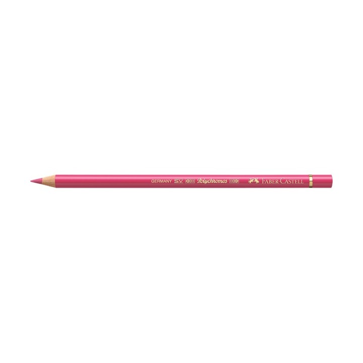 (124)Crayon FC Polychromos carmin rosé
