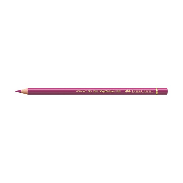 (125)Crayon FC Polychromos pourpre rose moyen