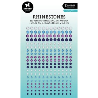 (SL-ES-RS01)Studio Light Rhinestones Lagoon Essentials nr.01