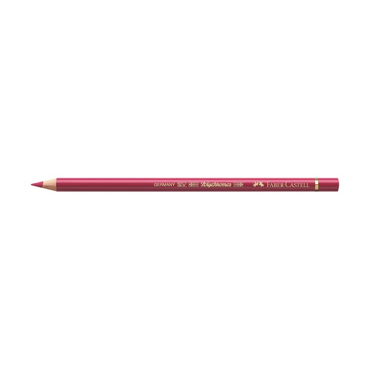 (127)Crayon FC Polychromos carmin rose