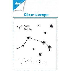 (006410/0555)Joy! Crafts Clearstamp 7x7 cm - Aries KreativDsein Design