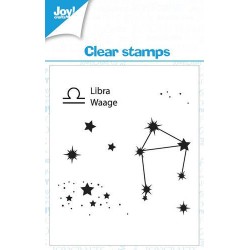 (006410/0561)Joy! Crafts Clearstamp 7x7 cm - Libra KreativDsein Design