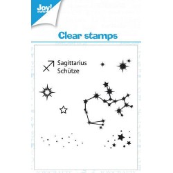 (006410/0563)Joy! Crafts Clearstamp 7x7 cm - Sagittarius KreativDsein Design