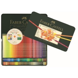 (011)Pencil FC Polychromos metal case 120 colours