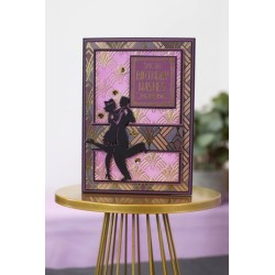 (S-TRT-CA-ST-SLTS)Crafter's Companion The Roaring Twenties Clear Stamp Shine Like the Stars