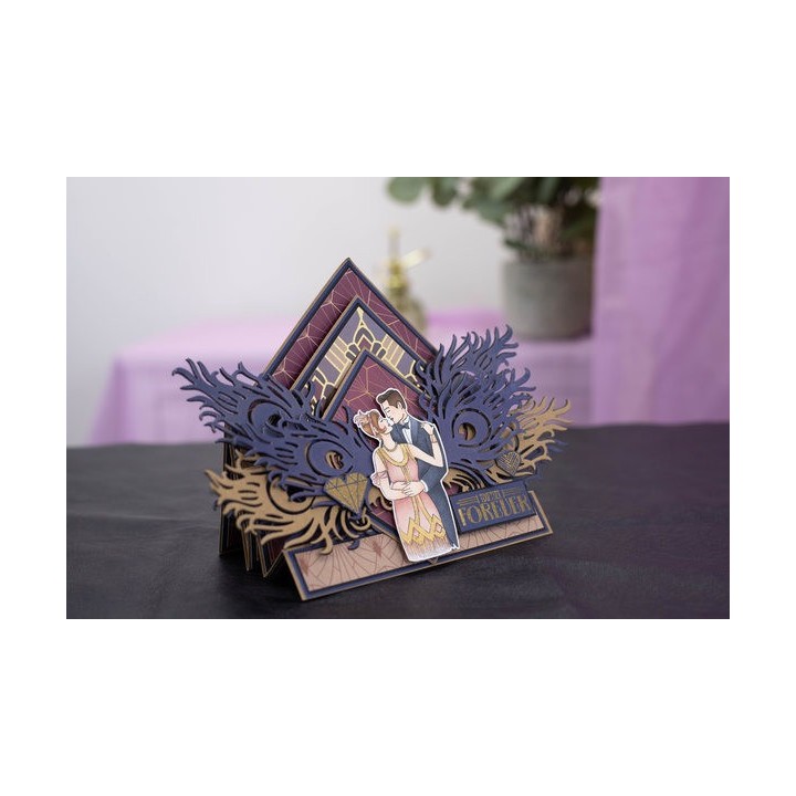 (S-TRT-CA-ST-TOFO)Crafter's Companion The Roaring Twenties Clear Stamp Together Forever