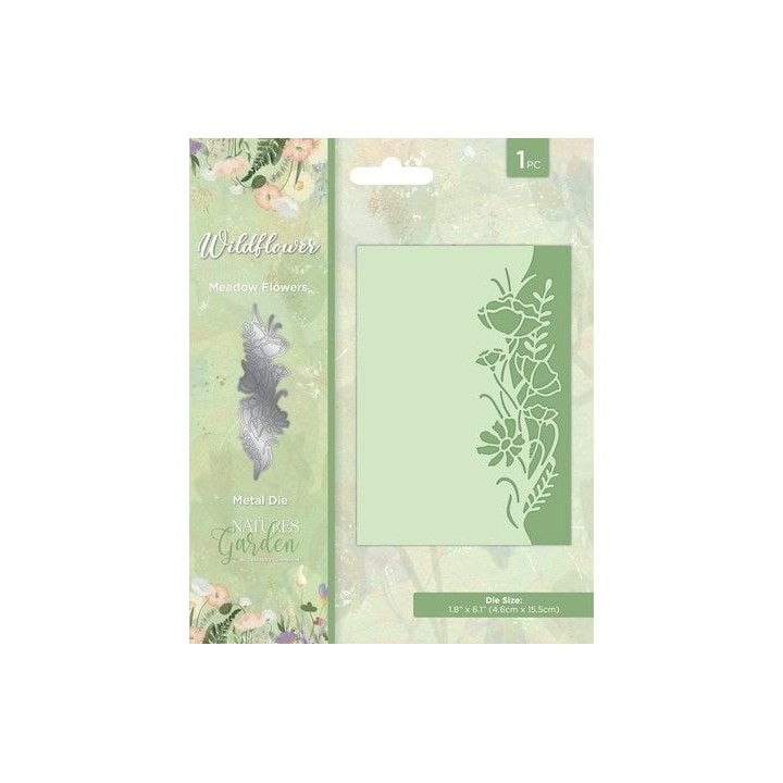 (NG-WILD-MD-MEFL)Crafter's Companion Wildflower Metal Die Meadow Flowers