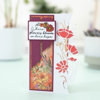 (NG-WILD-MD-MEFL)Crafter's Companion Wildflower Metal Die Meadow Flowers