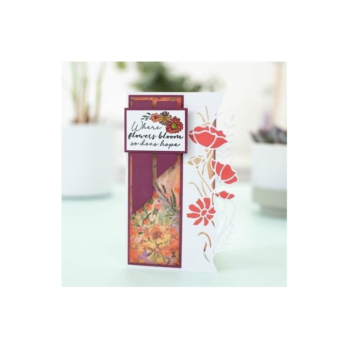 (NG-WILD-MD-MEFL)Crafter's Companion Wildflower Metal Die Meadow Flowers