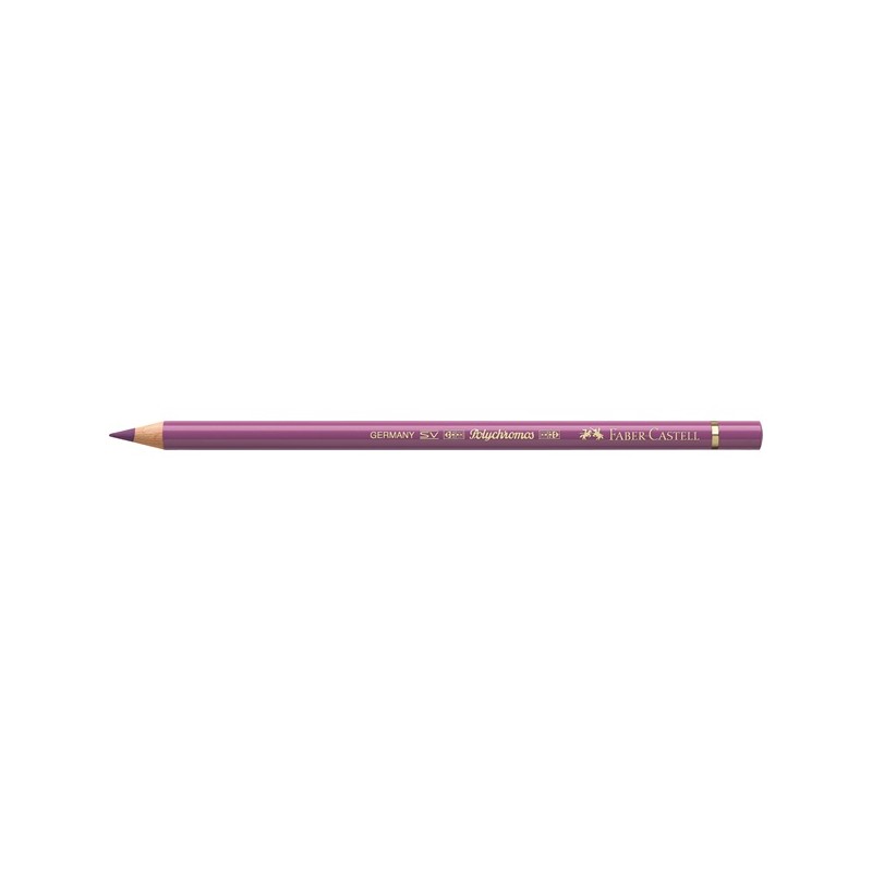 (135)Crayon FC Polychromos rouge violet clair