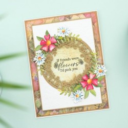 (NG-WILD-CA-ST-STWI)Crafter's Companion Wildflower Clear Stamp Stay Wild