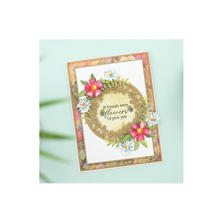 (NG-WILD-CA-ST-STWI)Crafter's Companion Wildflower Clear Stamp Stay Wild