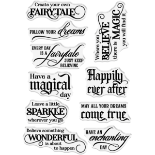 (S-OUAT-CA-ST-EDF)Crafter's Companion Once Upon a Time Clear Stamp Every Day is a Fairytale