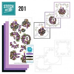 (STDO201)Stitch and Do 201 - Amy Design - Purple Christmas