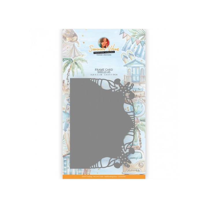 (CDCD10147)Dies - Yvonne Creations - Summer Vibes - Frame Shells A5