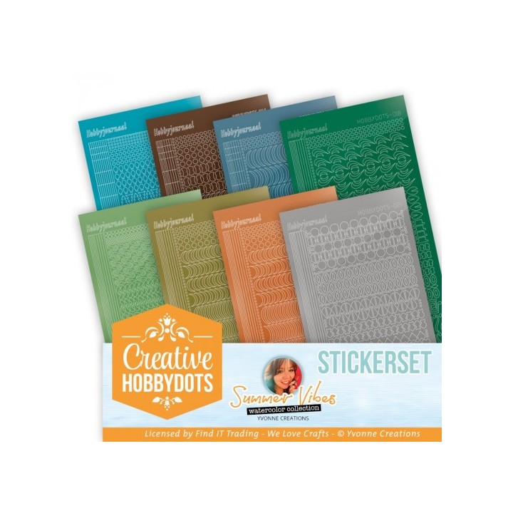 (CHSTS039)Creative Hobbydots stickerset 39
