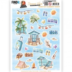 (SB10738)Push Out - Yvonne Creations - Summer Vibes - Small Elements B