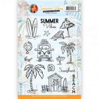 (YCCS10073)Clear Stamps - Yvonne Creations - Summer Vibes