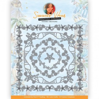 (YCD10315)Dies - Yvonne Creations - Summer Vibes - Summer Frame