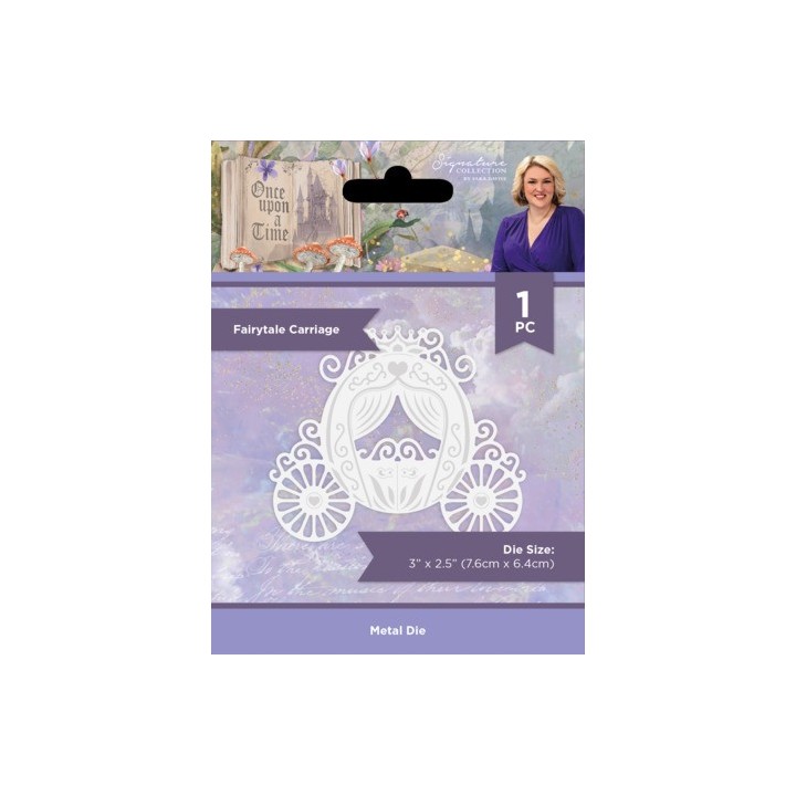(S-OUAT-MD-FACAR)Crafter's Companion Once Upon a Time Metal Die Fairytale Carriage