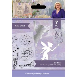 (S-OUAT-STD-MAW)Crafter's Companion Once Upon a Time Stamp & Die Make a Wish