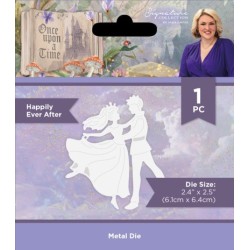 (S-OUAT-MD-HEA)Crafter's Companion Once Upon a Time Metal Die Happily Ever After