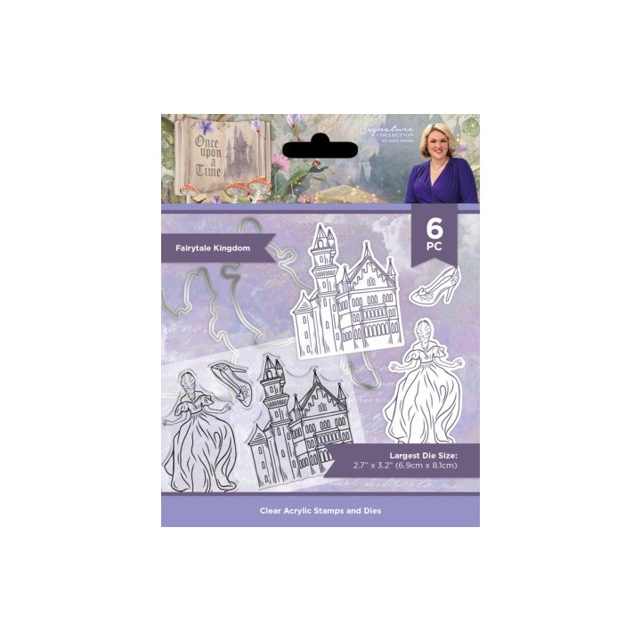 (S-OUAT-STD-FAIK)Crafter's Companion Once Upon a Time Stamp & Die Fairytale Kingdom