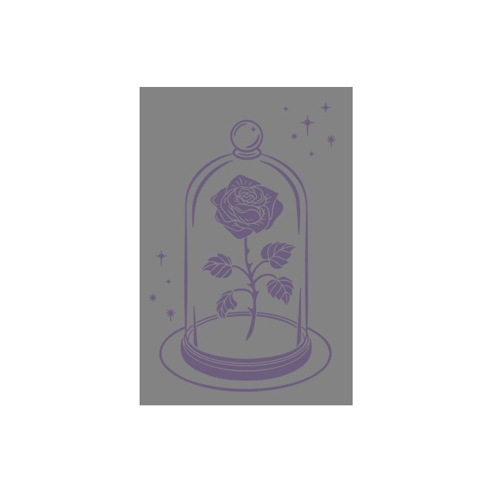 (S-OUAT-EF4-ENRO)Crafter's Companion Once Upon a Time Embossing Folder Enchanting Rose