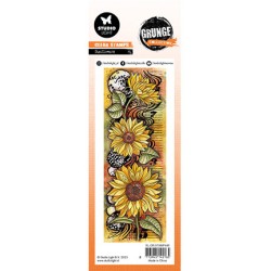 (SL-GR-STAMP448)Studio Light SL Clear Stamp Sunflower Grunge collection nr.448