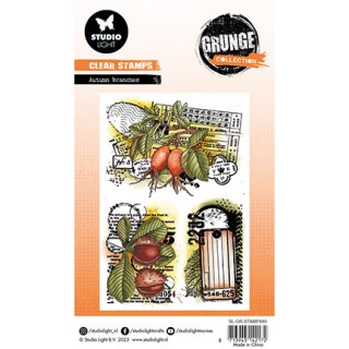 (SL-GR-STAMP449)Studio Light SL Clear Stamp Autumn branches Grunge collection nr.449