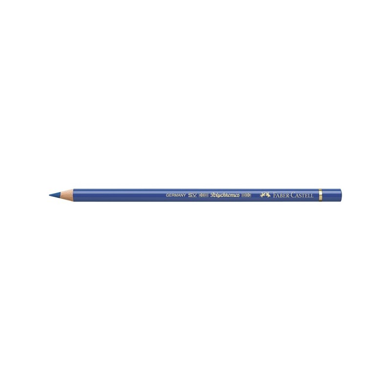 (144)Crayon FC Polychromos bleu cobalt verdâtre