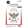 (BL-ES-STAMP488)Studio light BL Clear stamp Dear angel By Laurens nr.488