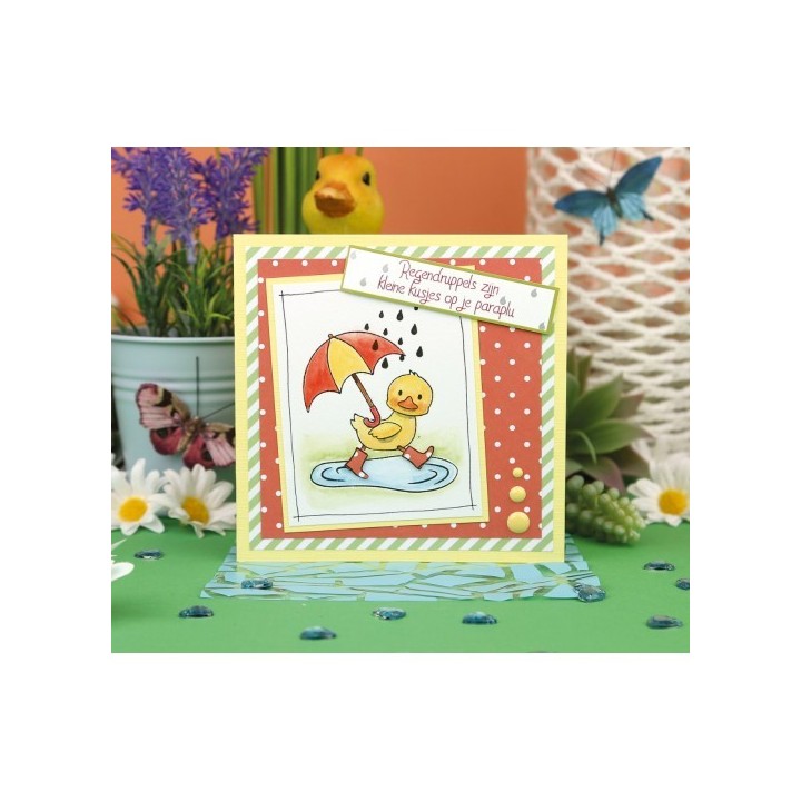 (DBACS10003)Designed by Anna - Mix and Match Clear Stamps - Dean Duck