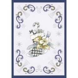 (CB10051)Creative Embroidery 51 - Precious Marieke - Christmas Blues