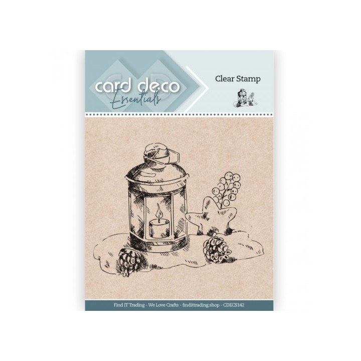 (CDECS142)Card Deco Essentials - Clear Stamp - Lantern