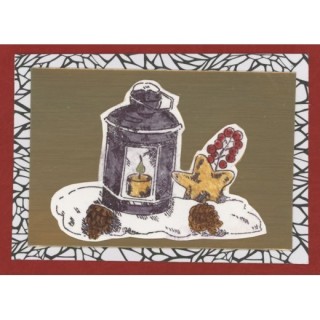 (CDECS142)Card Deco Essentials - Clear Stamp - Lantern
