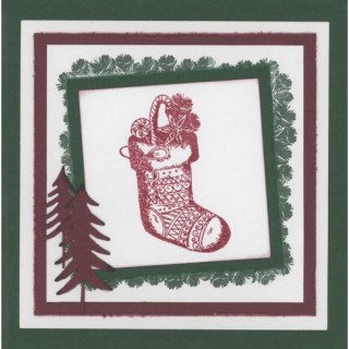 (CDECS143)Card Deco Essentials - Clear Stamp - Stocking
