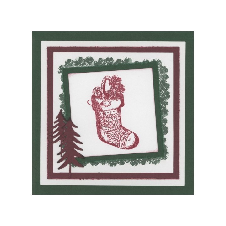 (CDECS143)Card Deco Essentials - Clear Stamp - Stocking