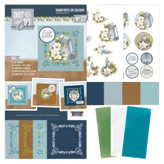 (DODOOC10027)Dot and Do on Colour 27 - Precious Marieke - Christmas Blues