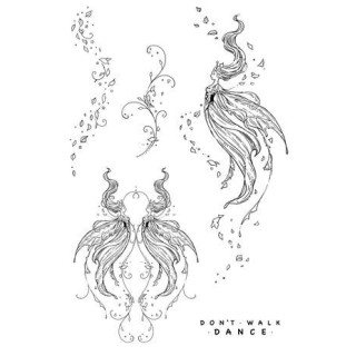 (KK0016)Katkin Krafts Wisp A5 Clear Stamp Set