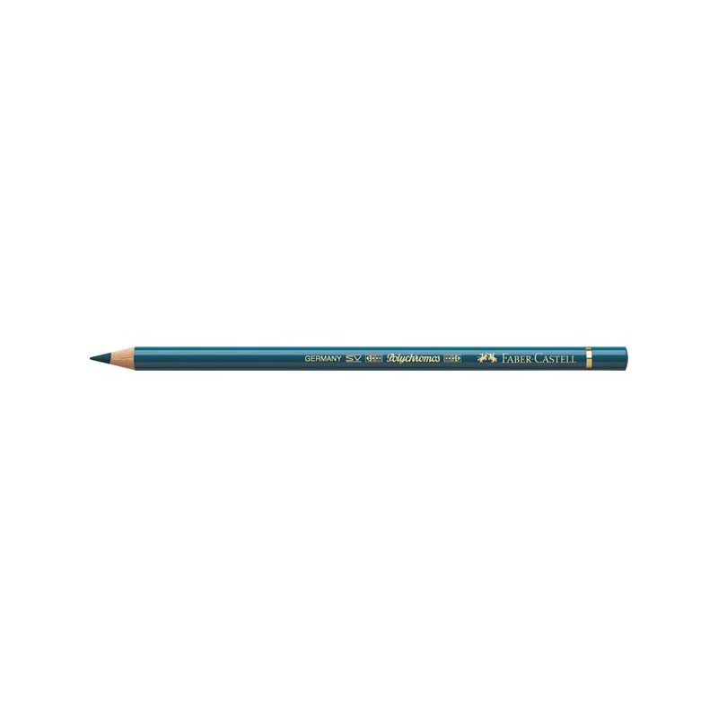 (155)Crayon FC Polychromos turquoise hélio