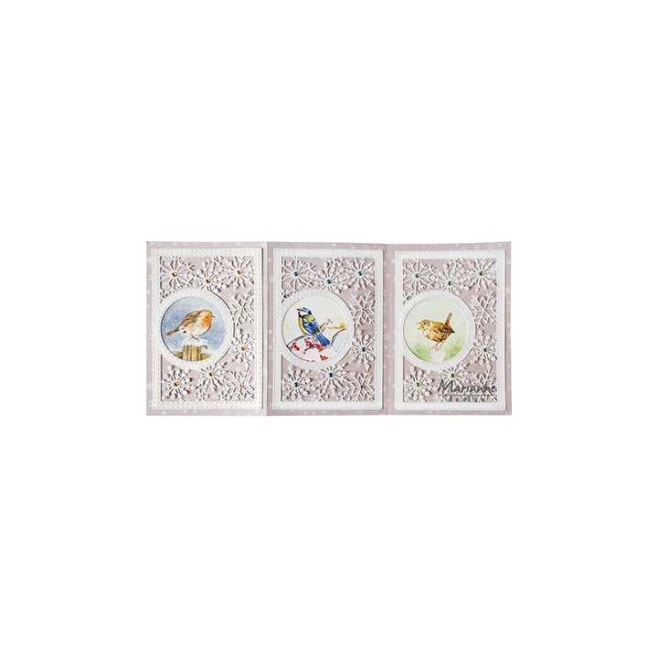 (LR0816)Creatables Rectangle Snowflakes